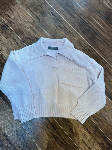 Primark pink collared jumper - ,