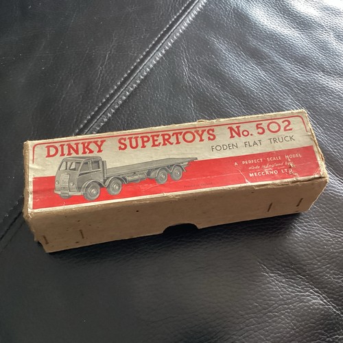 Dinky supertoys 502 foden - 502,