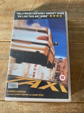 Taxi Big Box Ex Rental VHS Video Dubbed Version Danny Dyer