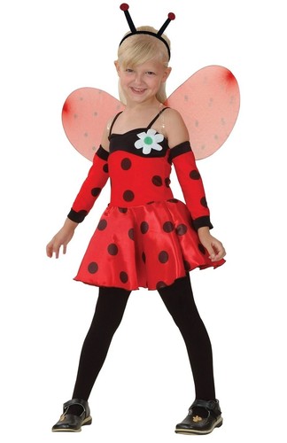 Girls childs lady bug bird - girls,