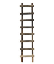 Dolls House Rustic Step Shelf