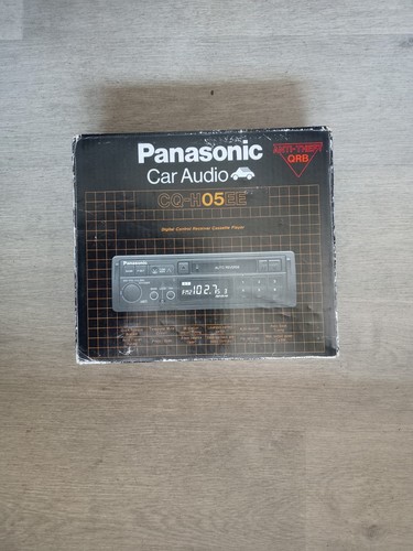 Boxed panasonic h05ee car - panasonic, cq-h05ee
