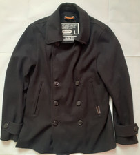 Superdry Peacoat Pea Coat Wool