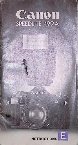 Canon speedlite 199a computer - canon,