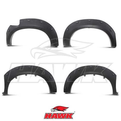 Black fender flare kit wide - black,