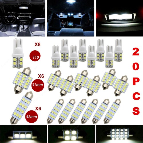 20pcs car interior white - interior, combo