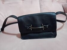 Black Leather Clarks T bone Over Shouder Bag