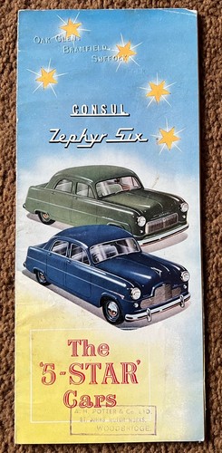 Ford consul zephyr sales - ford,