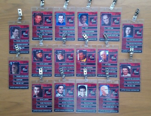 Red dwarf jmc - clip-on, id