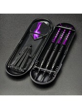 3X 22g Professional Tungsten Steel Needle Tip Darts Set With Carry Case gift UK