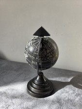 Vintage Etched Black Marble