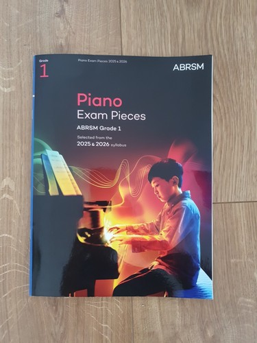 Abrsm piano exam - exam, pieces