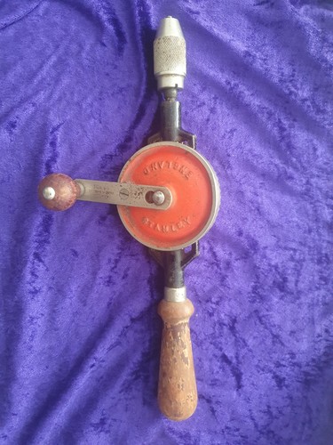 Vintage stanley hand drill - vintage,