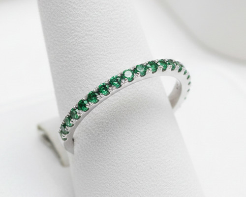 Sterling silver emerald - sterling,