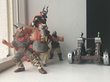 PAPO Fantasy lot Knight, Vikings, horse, catapult - see picture & description 