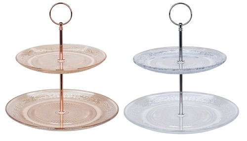 Tier glass cake stand - 2,