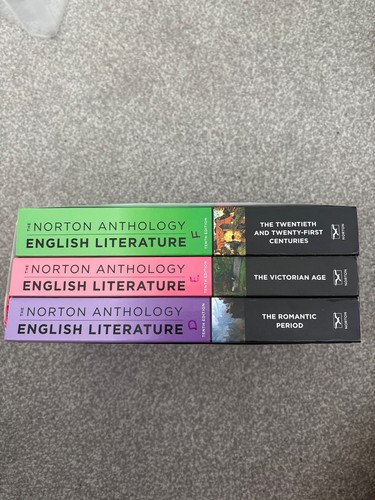 Norton anthology english - anthology, of