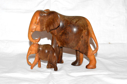 1950s teak hand - teak, large