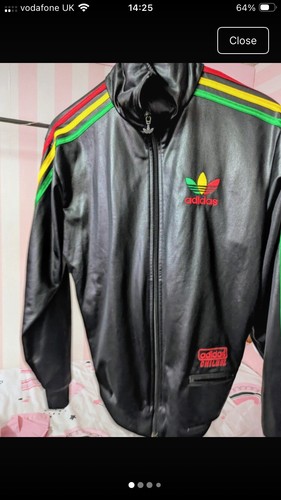 Rasta adidas jacket - jacket,