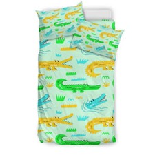 crocodile bedding set