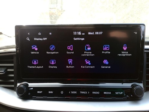 Kia ceed stereo radio - kia, head