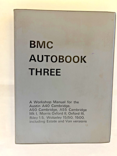Bmc autobook three austin - autobook,