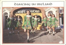 Dancing ireland postcard - dancing, in