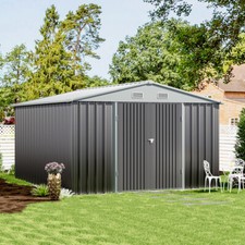 12 X 10ft Metal Garden Shed