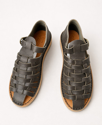 Fracap toast woven leather - toast,