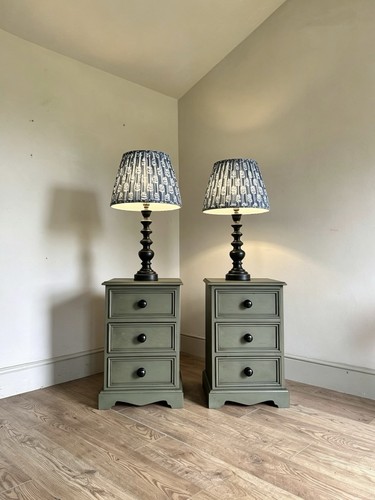 Pair bedsides chests - bedsides,