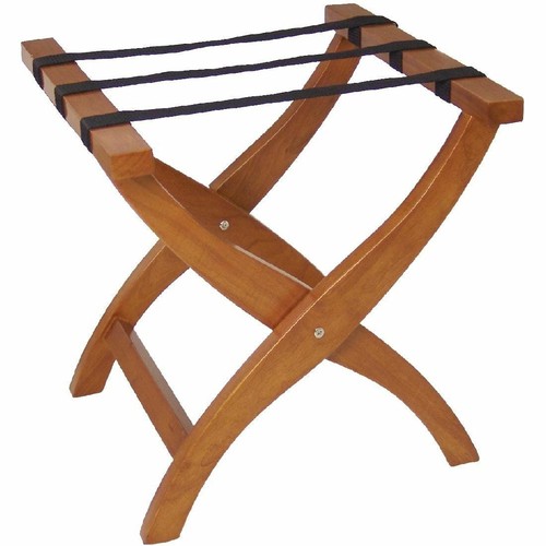 Bolero wooden suitcase stand - suitcase,