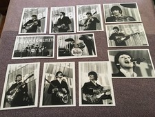BEATLES live photo set of 11  blitztournee germany 1966 authentic NOS VERY RARE
