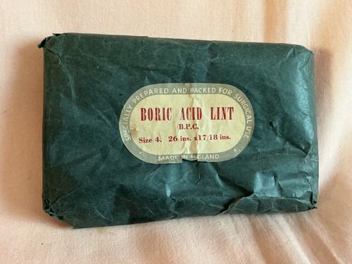 Ww2 medical boric - ww2, acid