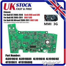 For Audi Q7 MMI Multimedia Control circuit Board Panel PCB Repair 4L0919610