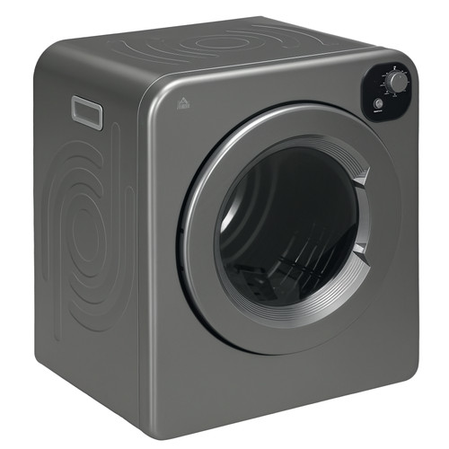 Homcom 6kg vented tumble dryer - 6kg,