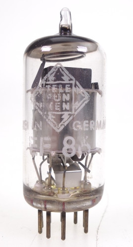 Ef86 6267 telefunken silver - ef86,