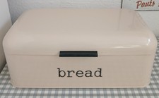 VINTAGE RETRO 1950s STYLE JOHN LEWIS CREAM ENAMEL BREAD BIN