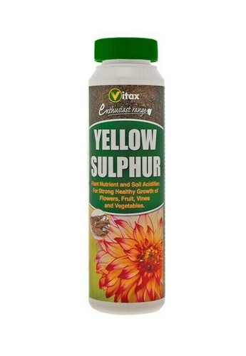 Vitax yellow sulphur plant - yellow,