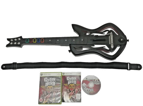 Xbox 360 guitar - guitar, warriors