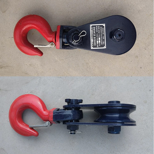 Snatch block lifting pulley - 2t,
