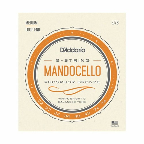 Mandocello strings addario - mandocello, d'addario