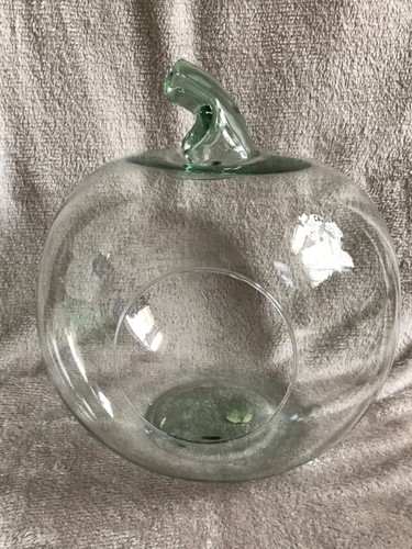 Vintage glass apple - vintage,
