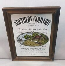 Southern Comfort Mirror Pub Advert Bar Advertising Vintage 
