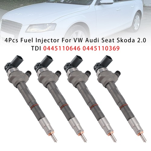 4pcs fuel injector for audi - for, vw