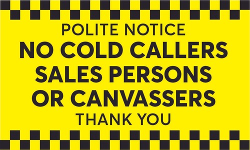Cold callers sales - cold, or