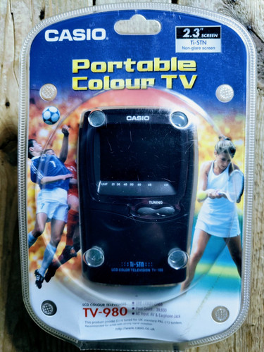 Casio portable colour 980 - colour, tv-980