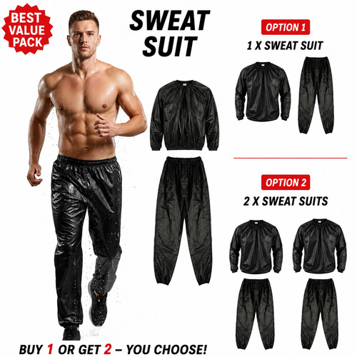 Heavy duty sweat suit - sweat,