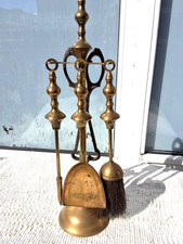 VINTAGE BRASS FIRESIDE