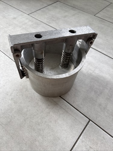 Vintage cast aluminium meat - cast,
