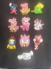 Lot Of 10 Young Girl Crocs